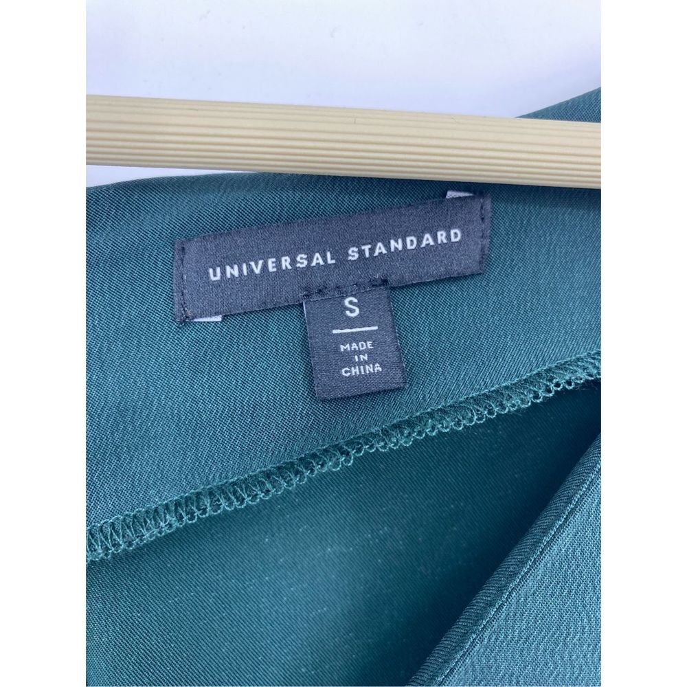 Universal Standard Kia Cupro Jumpsuit Lagenlook Slouch Green Size 14-16 - Picture 8 of 12